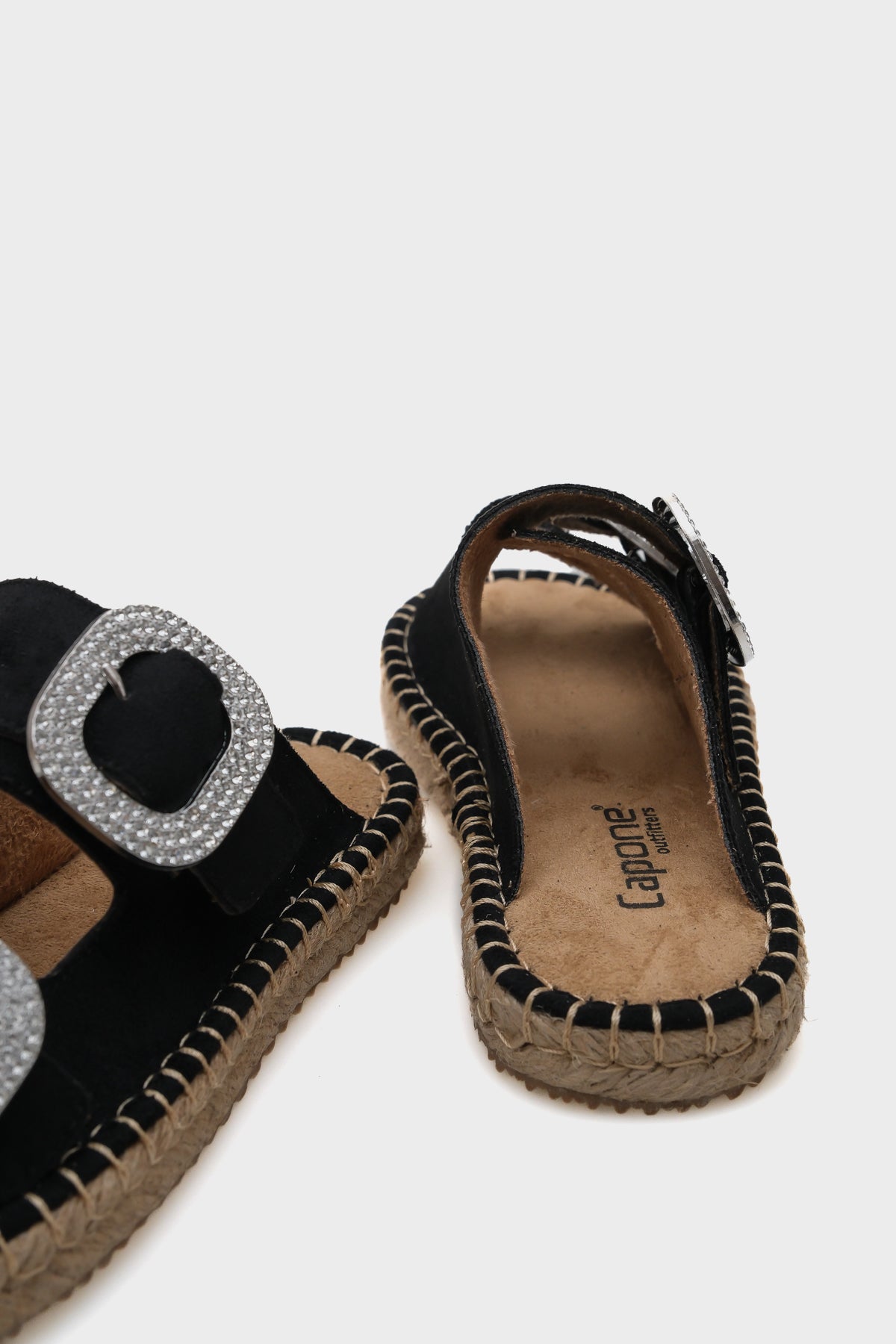 Britney Taşlı Kadın Espadril Terlik