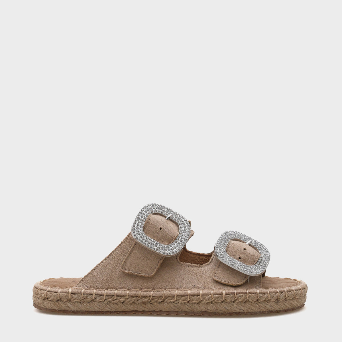 Britney Taşlı Kadın Espadril Terlik
