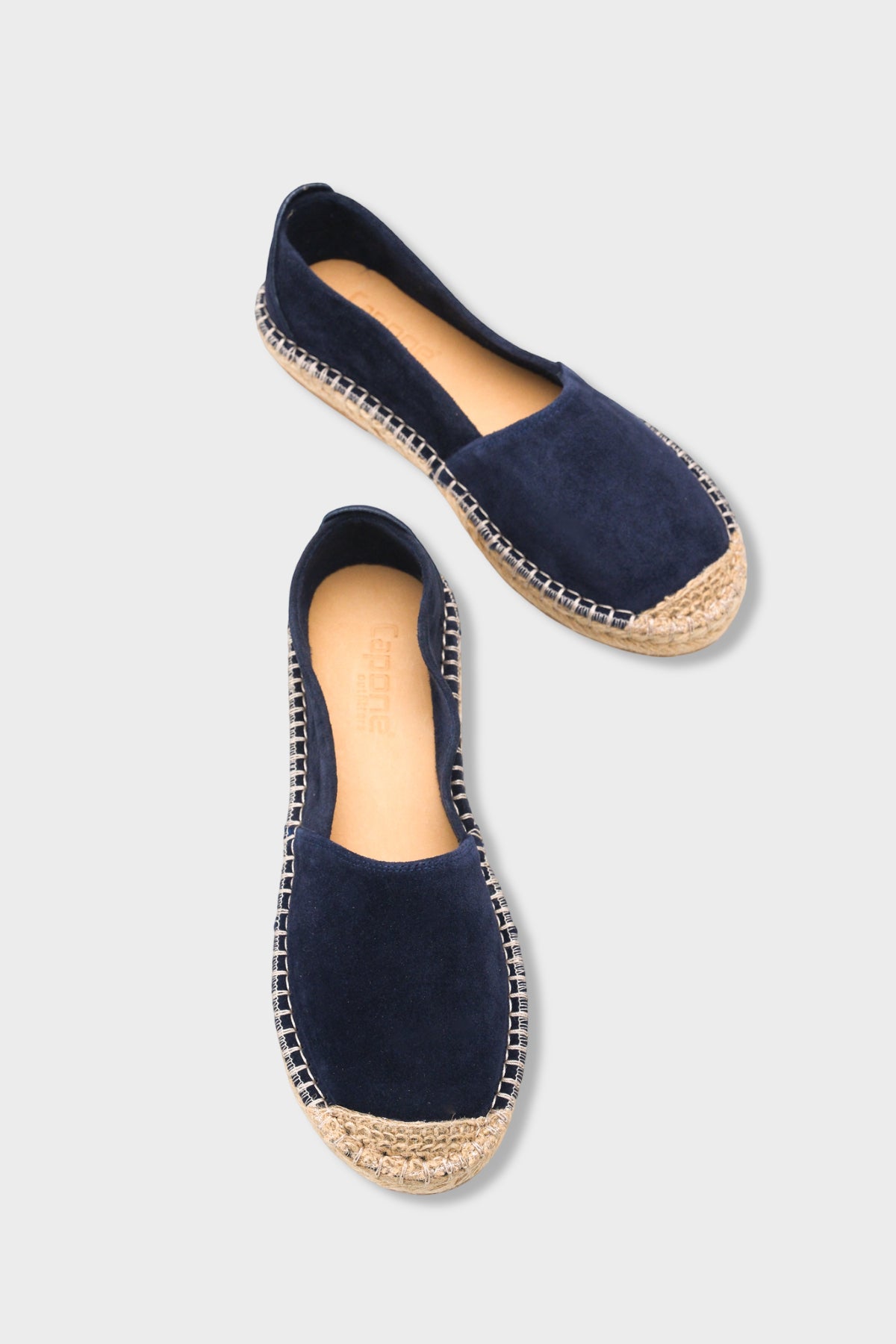 Laurie Hakiki Deri Süet Kadın Espadril