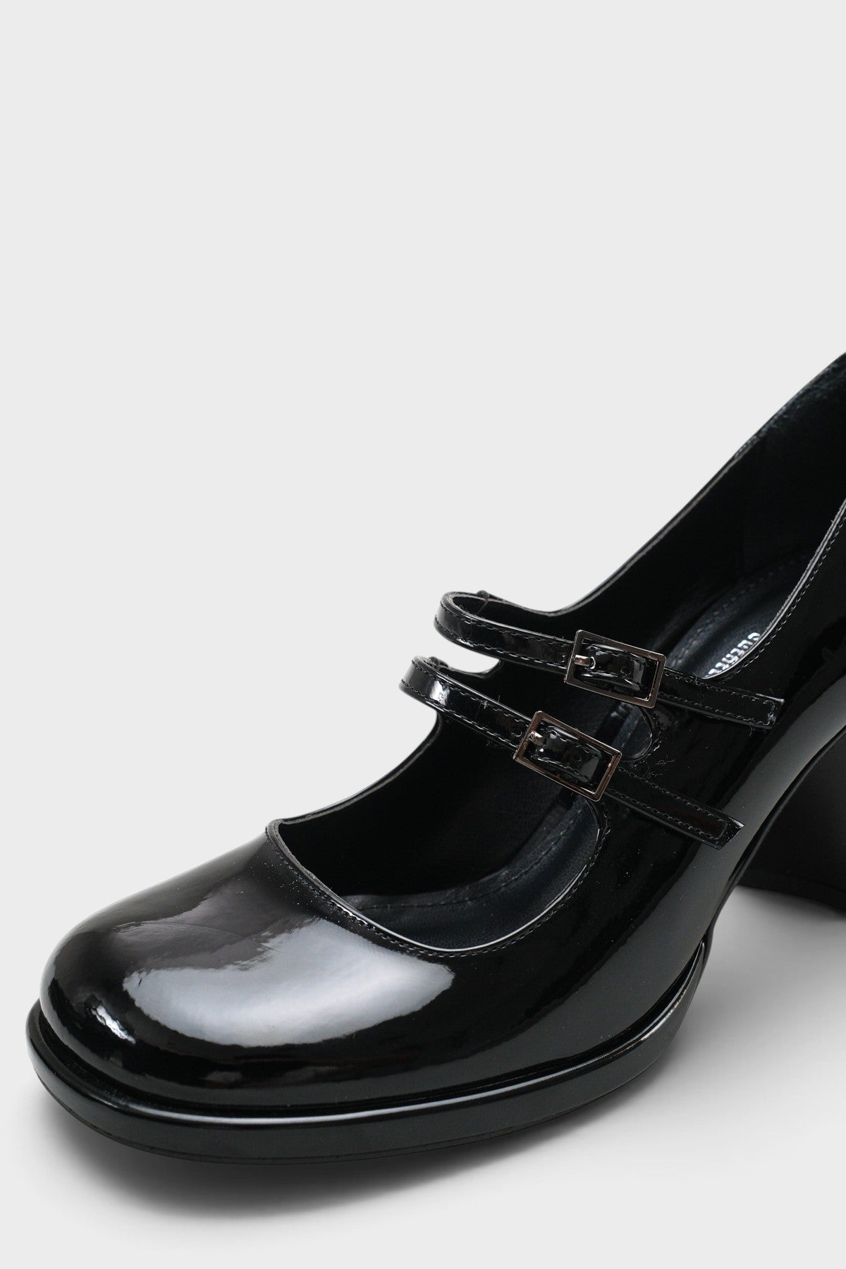 Jeana Platform Tabanlı Parlak Mary Jane Ayakkabı