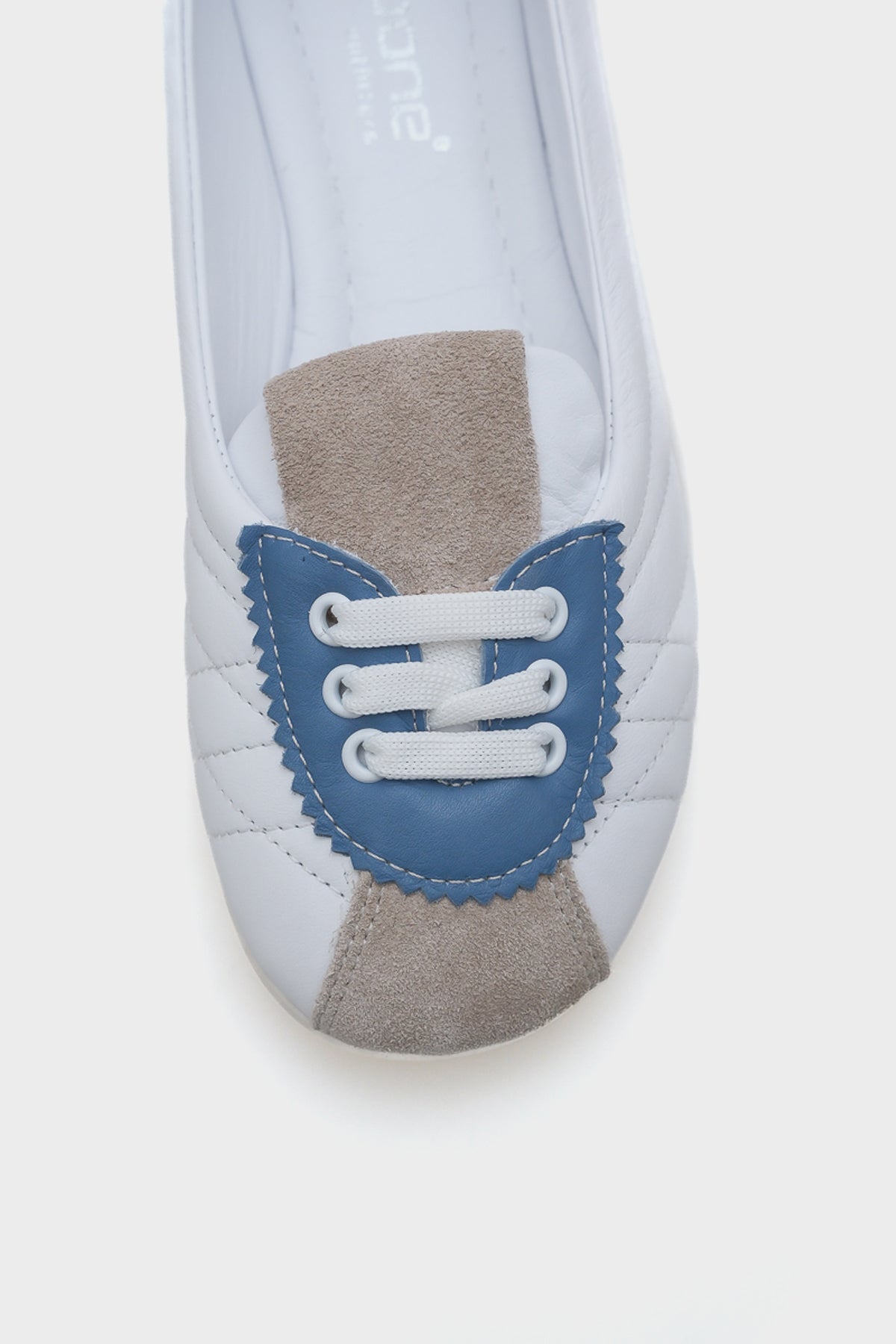 Flora Bağcıklı Hakiki Deri Kadın Spor Ayakkabı Sneaker