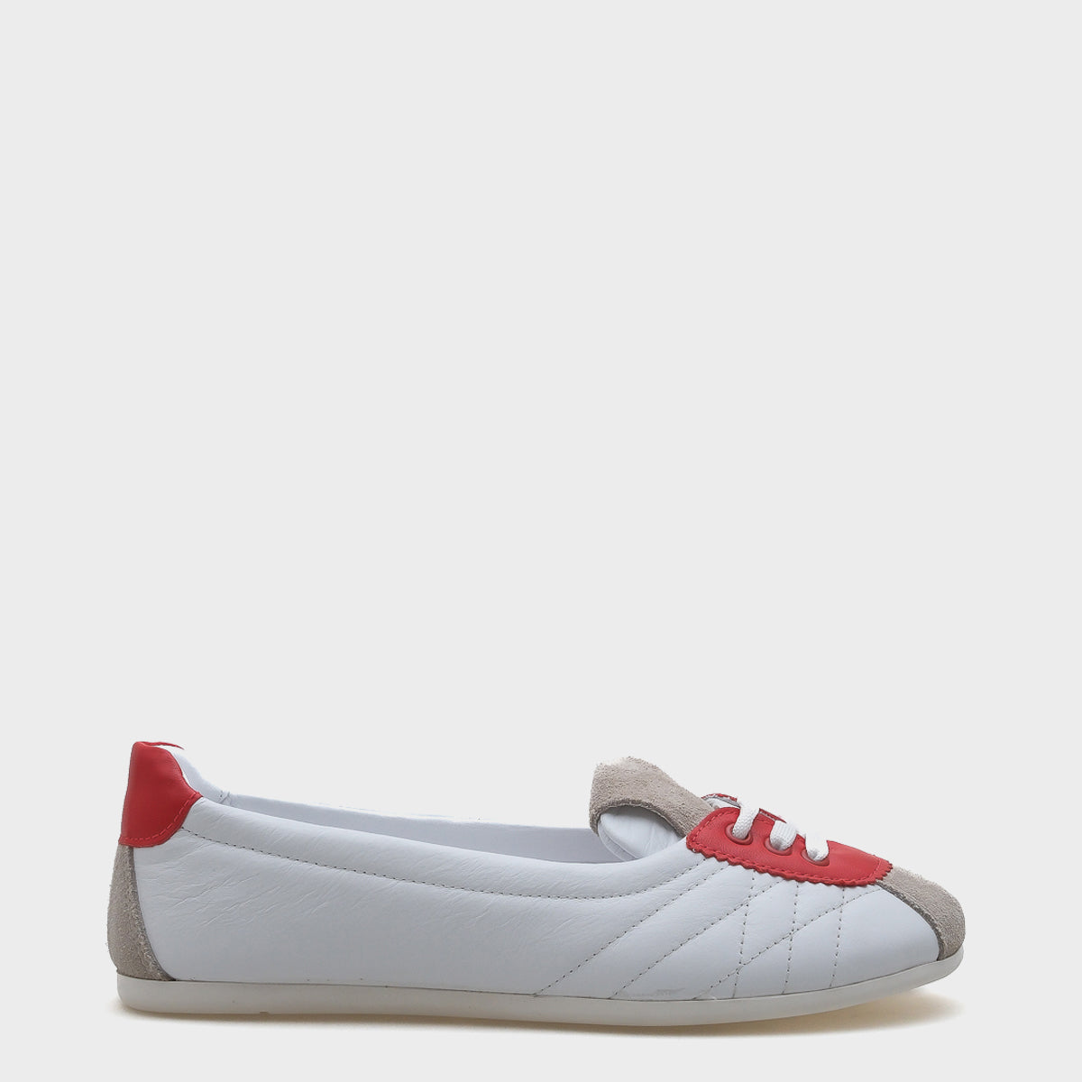 Flora Bağcıklı Hakiki Deri Kadın Spor Ayakkabı Sneaker