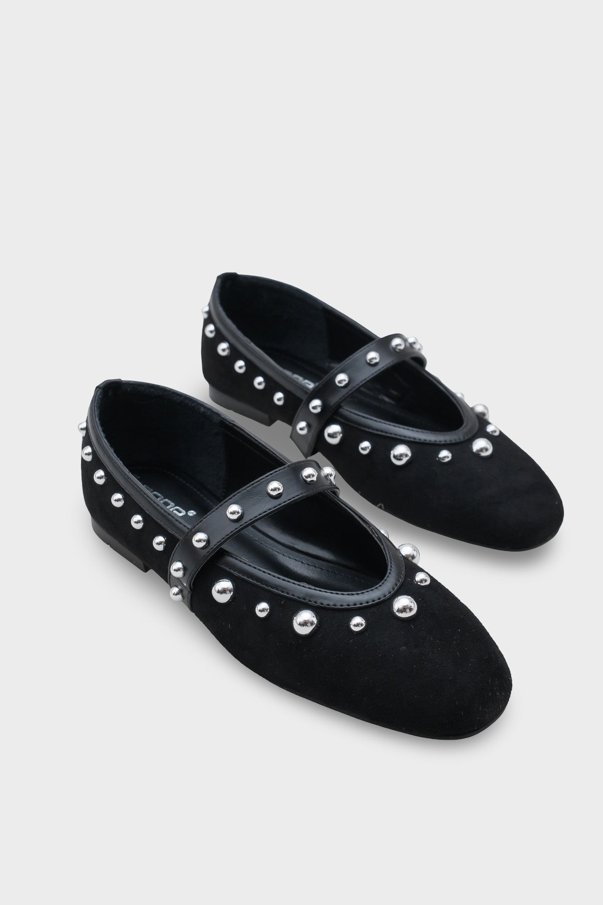 Ruthie Zımbalı Süet Görünümlü Babet