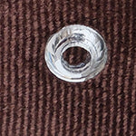 Janeta Kadife Küt Burunlu Zımbalı Çapraz Bantlı Kadın Babet