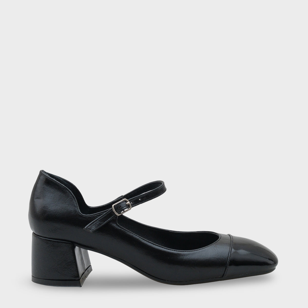 Sophie Orta Topuklu Bantlı Mary Jane Kadın Ayakkabı