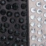 Mellissa  Taşlı Orta Topuklu Saten Abiye Stiletto