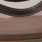 Liane Orta Topuklu Taşlı Fileli Arkası Açık Kadın Ayakkabı