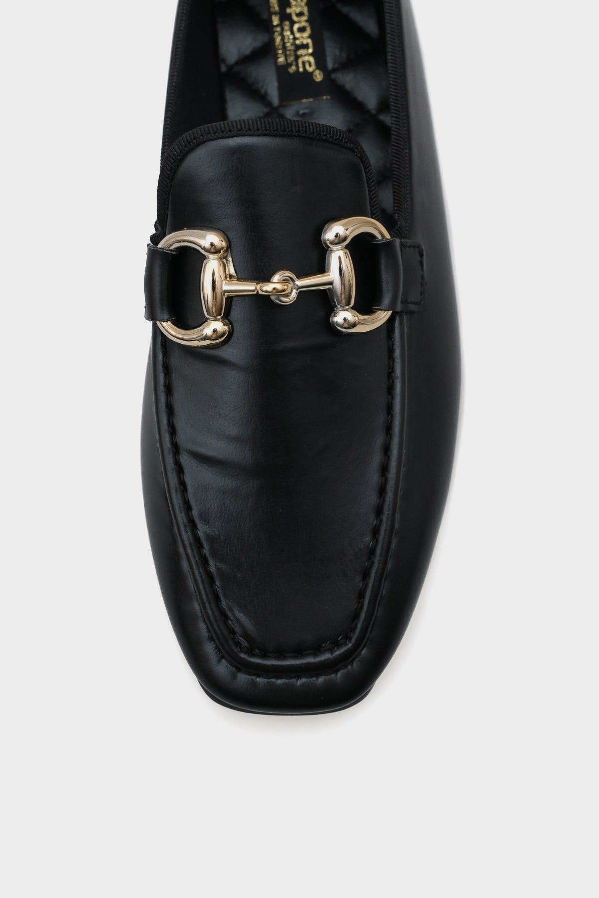 Metal Tokalı Kadın Loafer