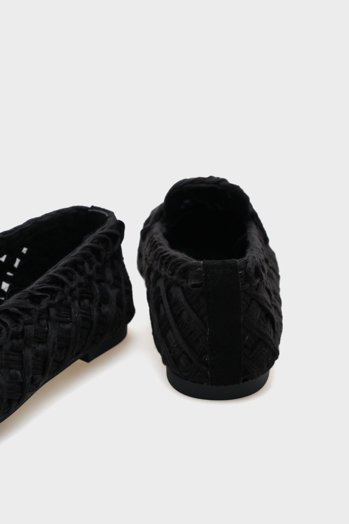 Tara Hasır Örgü Kadın Loafer