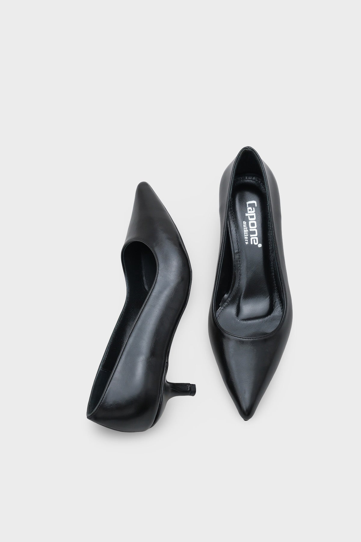 Veronica Orta Topuklu Sivri Burunlu Hakiki Deri Astar Kadın Stiletto