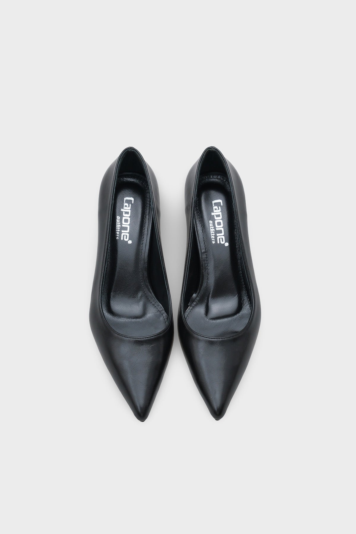 Veronica Orta Topuklu Sivri Burunlu Hakiki Deri Astar Kadın Stiletto