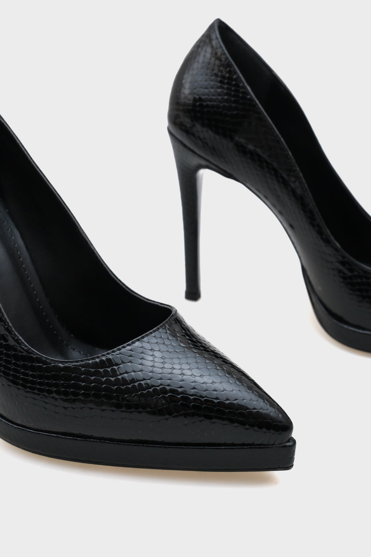 Helga Sivri Burunlu Platform Yüksek Topuklu Kadın Ayakkabı