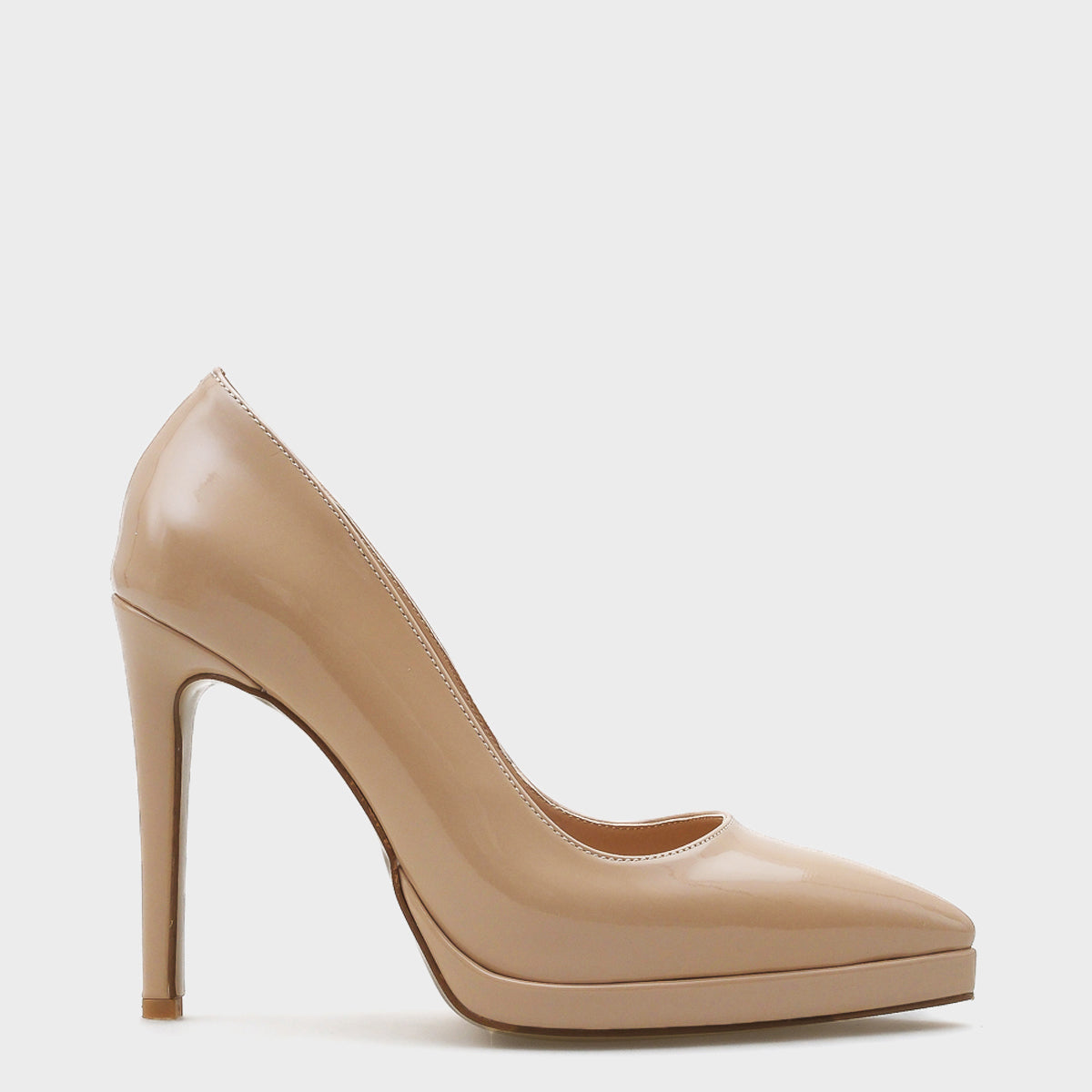 Helga Sivri Burunlu Platform Yüksek Topuklu Kadın Ayakkabı