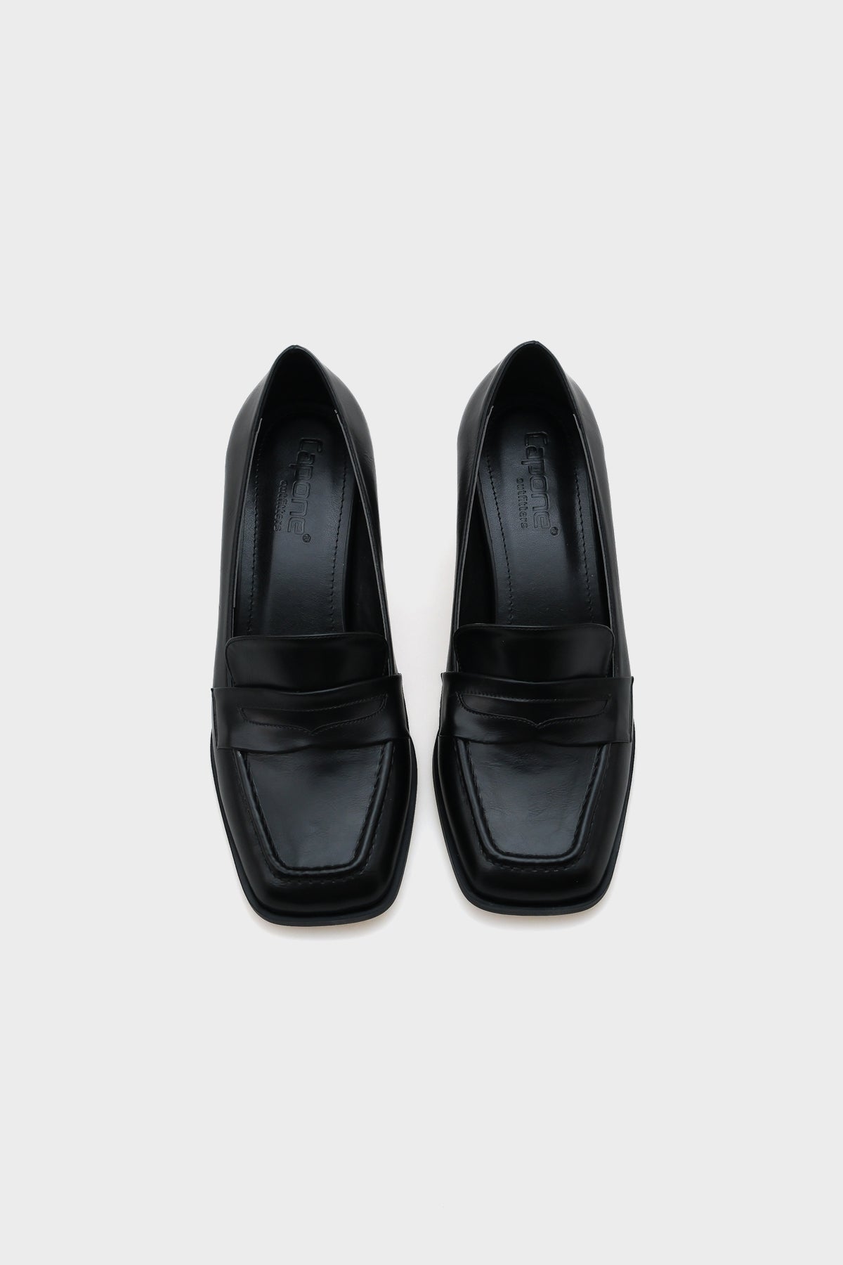 Rachel Küt Burunlu Orta Topuklu Loafer Kadın Ayakkabı