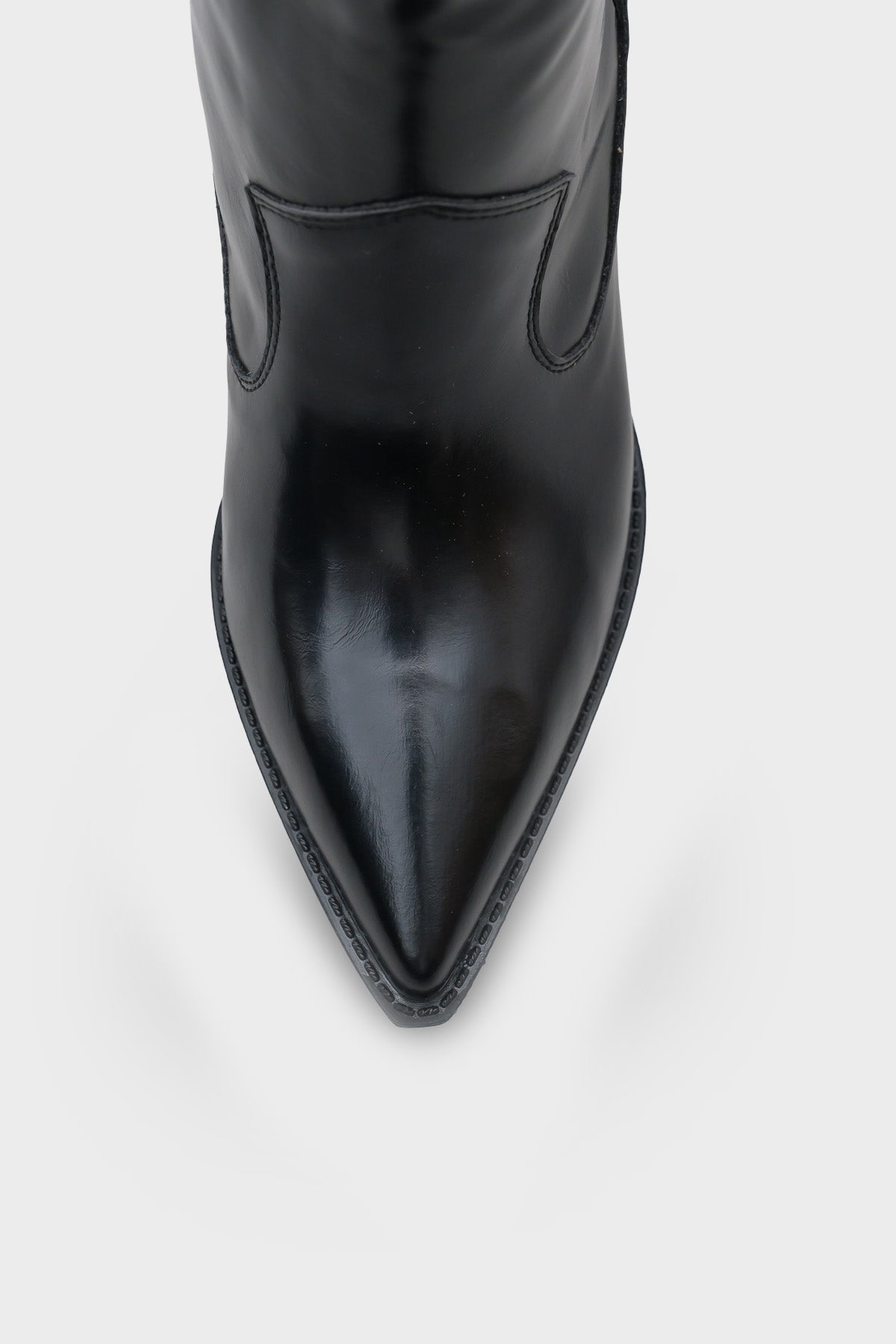 Malina  Sivri Burunlu Nakışlı Kadın Kovboy Çizme