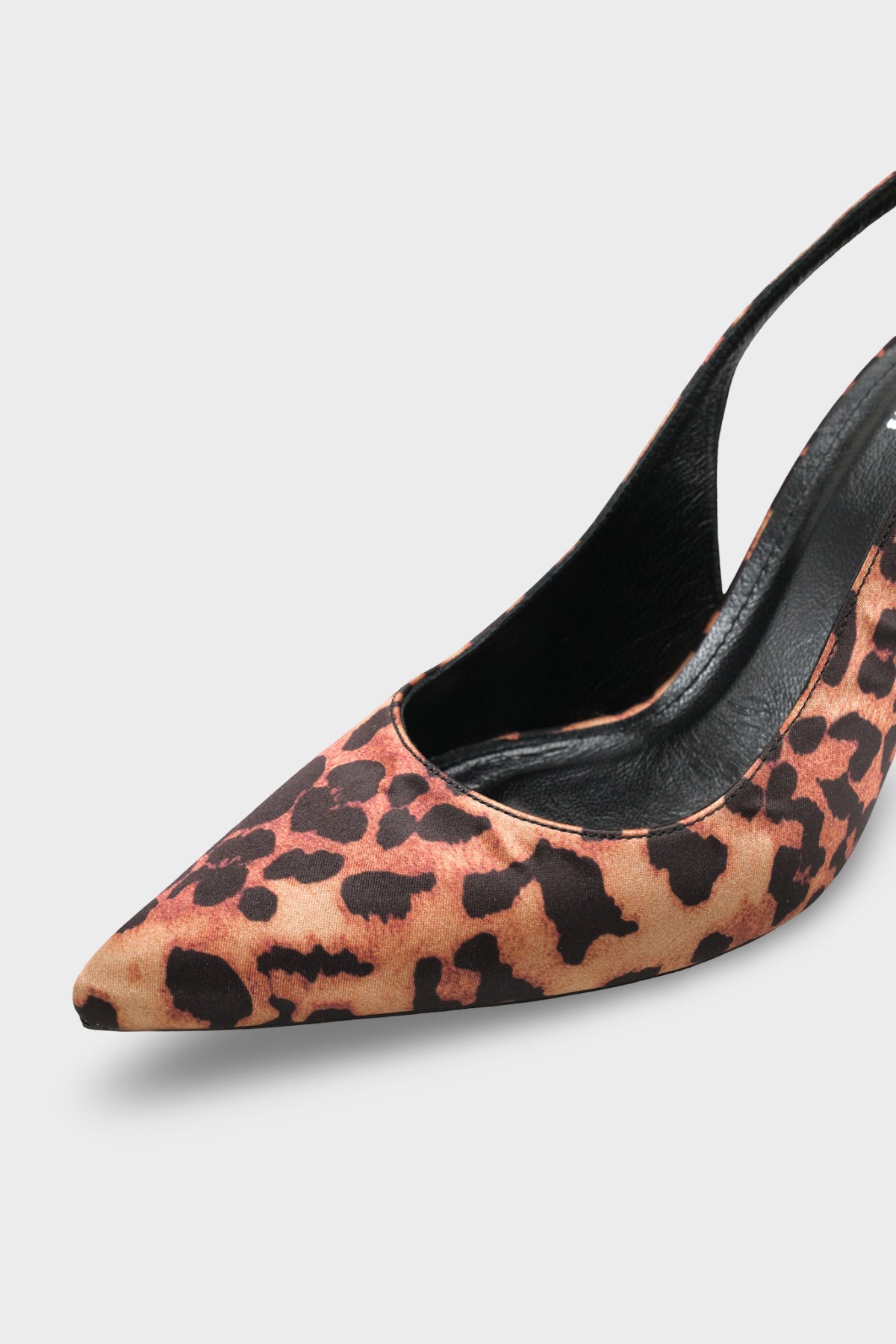 Helsa Hakiki Deri İç Astarlı Topuklu Arkası Açık Kadın Stiletto