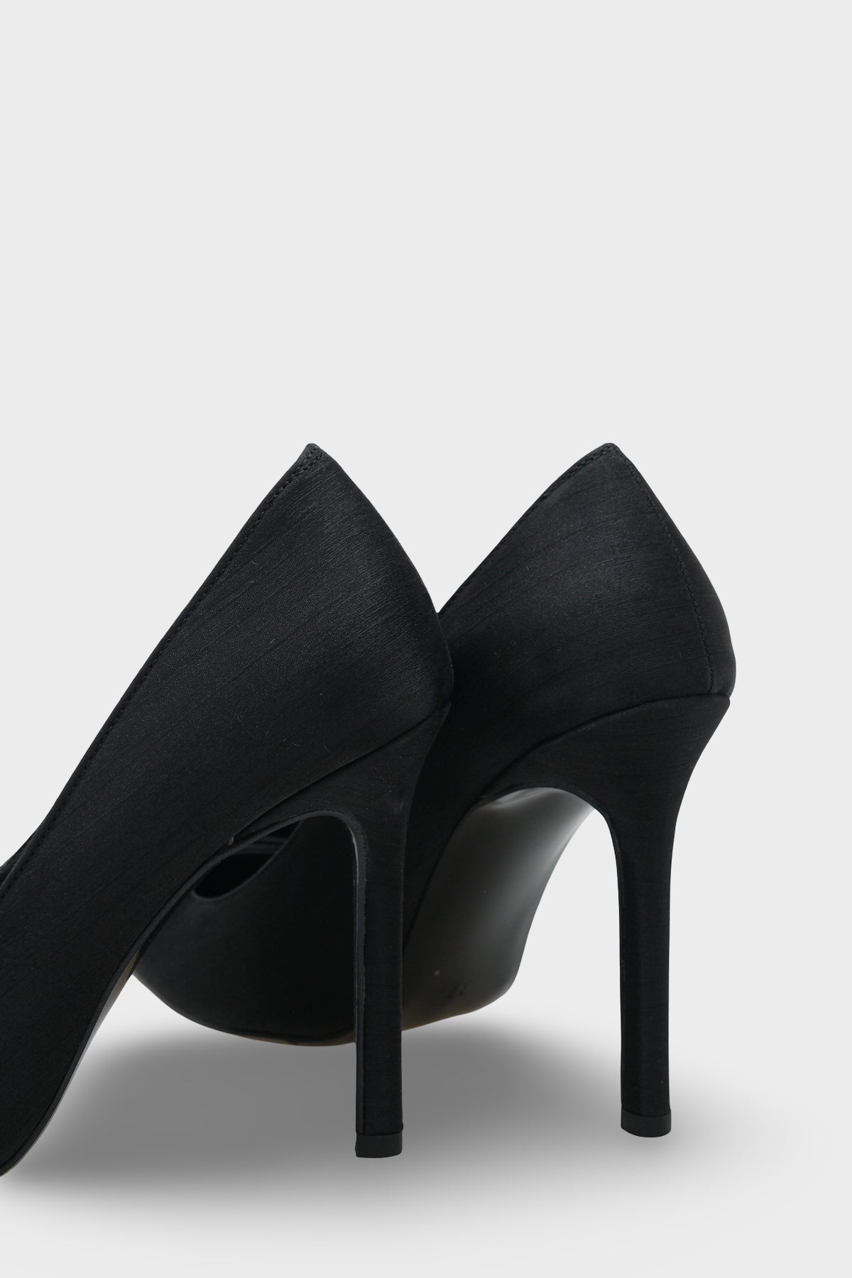 Trace Yüksek Topuklu Fiyonklu Saten Kadın Şık Abiye Ayakkabı