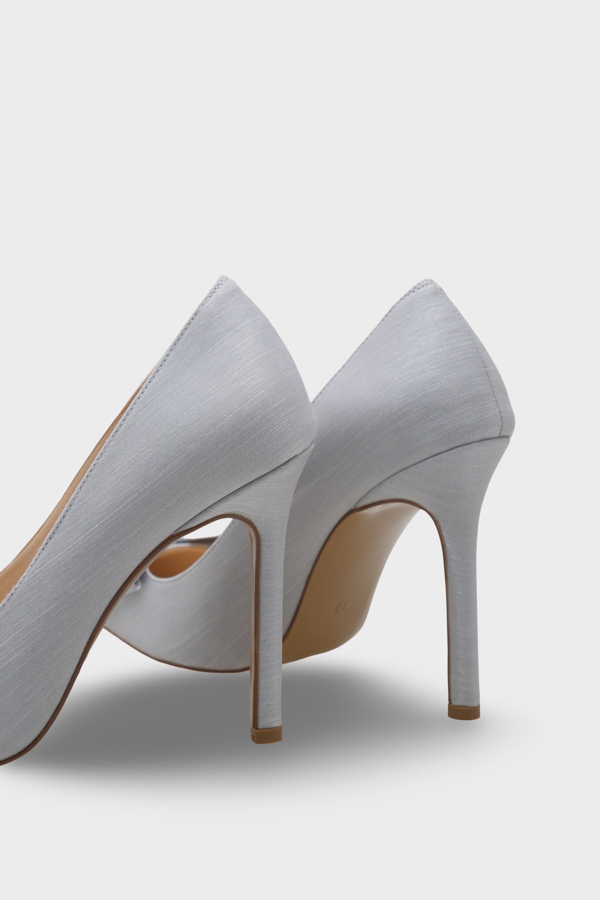 Trace Yüksek Topuklu Fiyonklu Saten Kadın Şık Abiye Ayakkabı