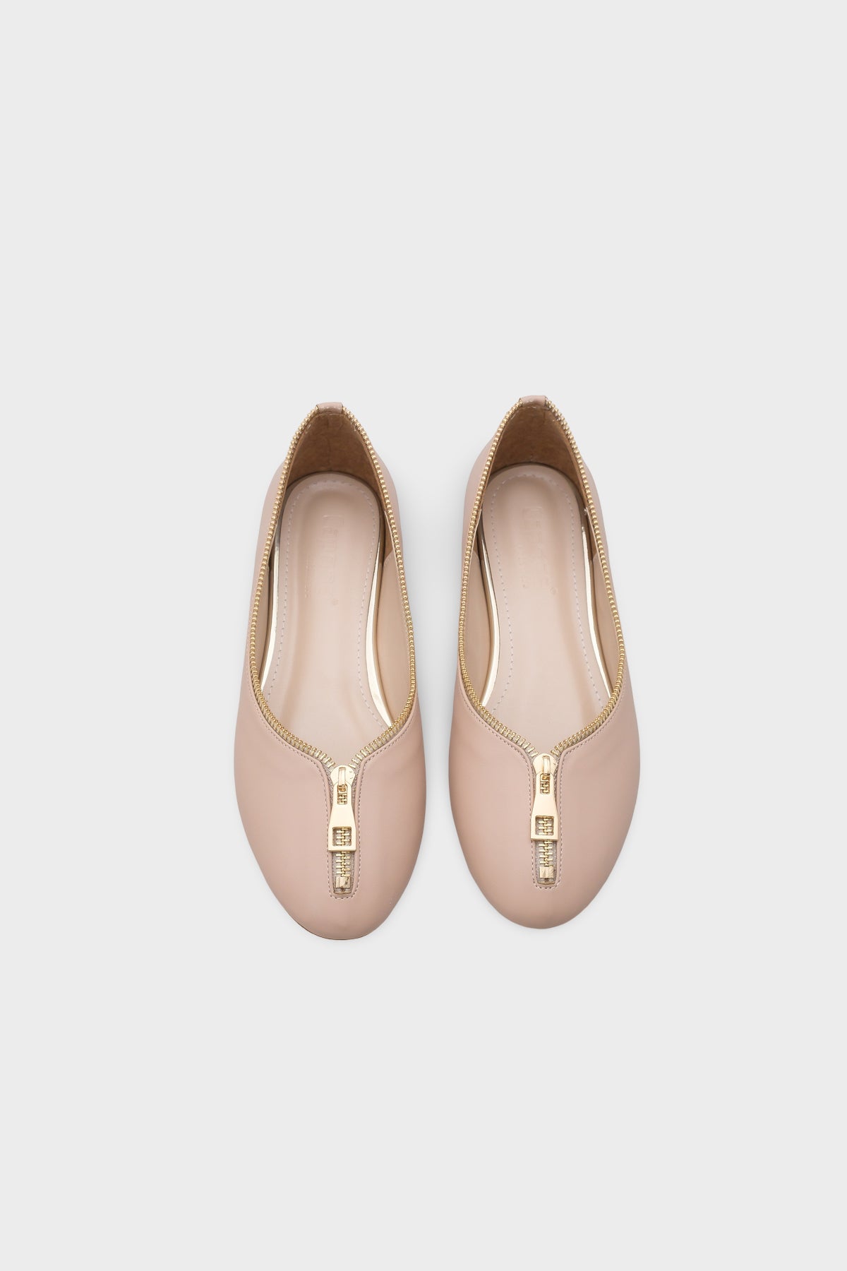 Laurella Kısa Topuklu Fermuarlı Kadın Babet