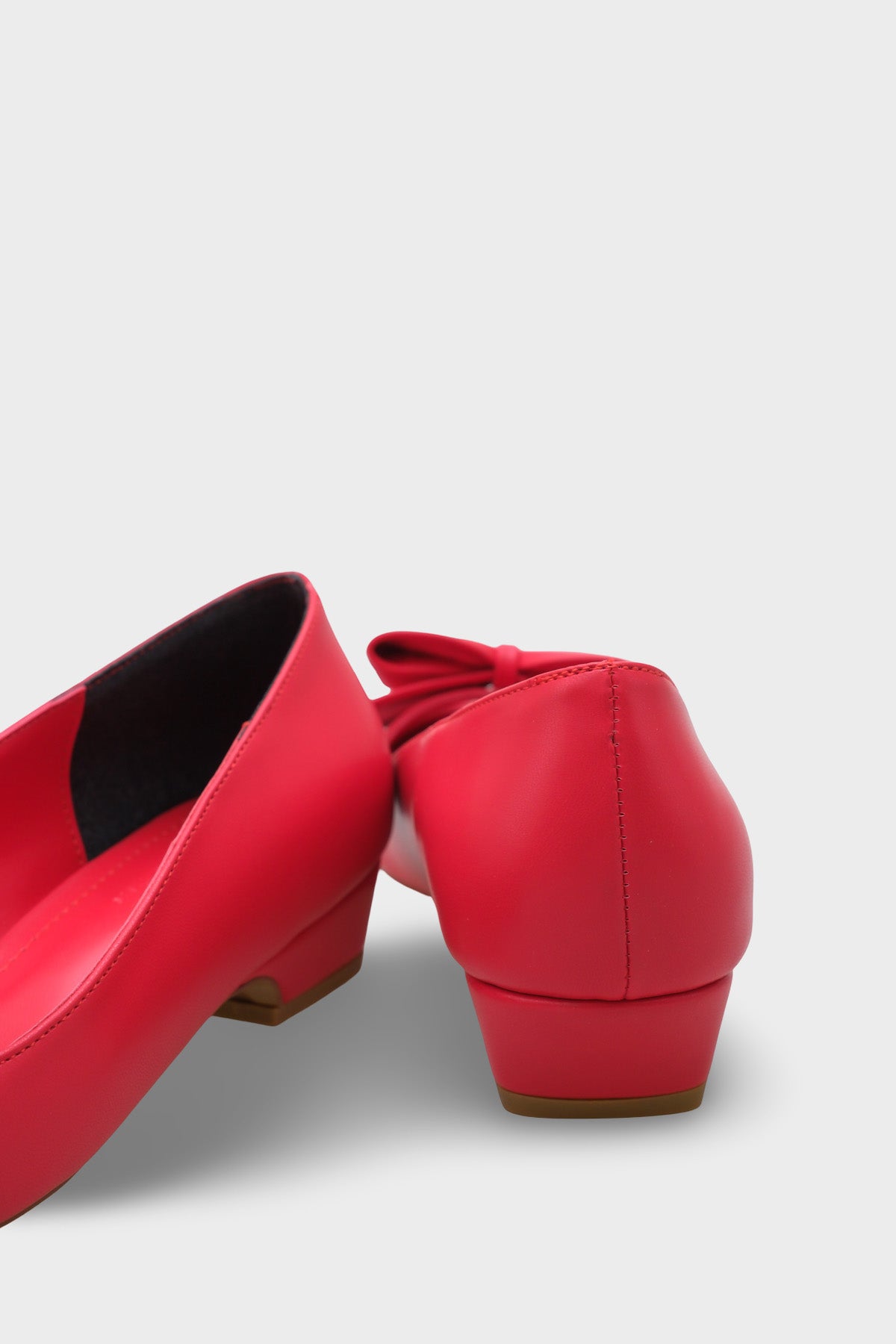 Helaina Kısa Topuklu Fiyonklu Kadın Ayakkabı