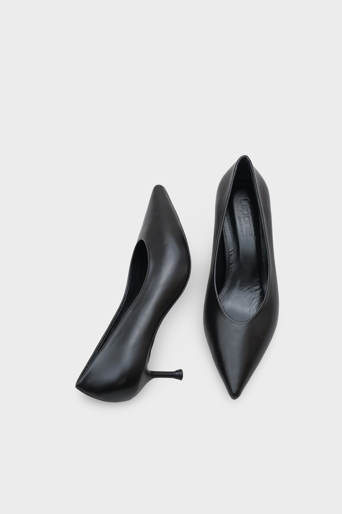 Merle Sivri Burunlu Hakiki Deri Astarlı Stiletto