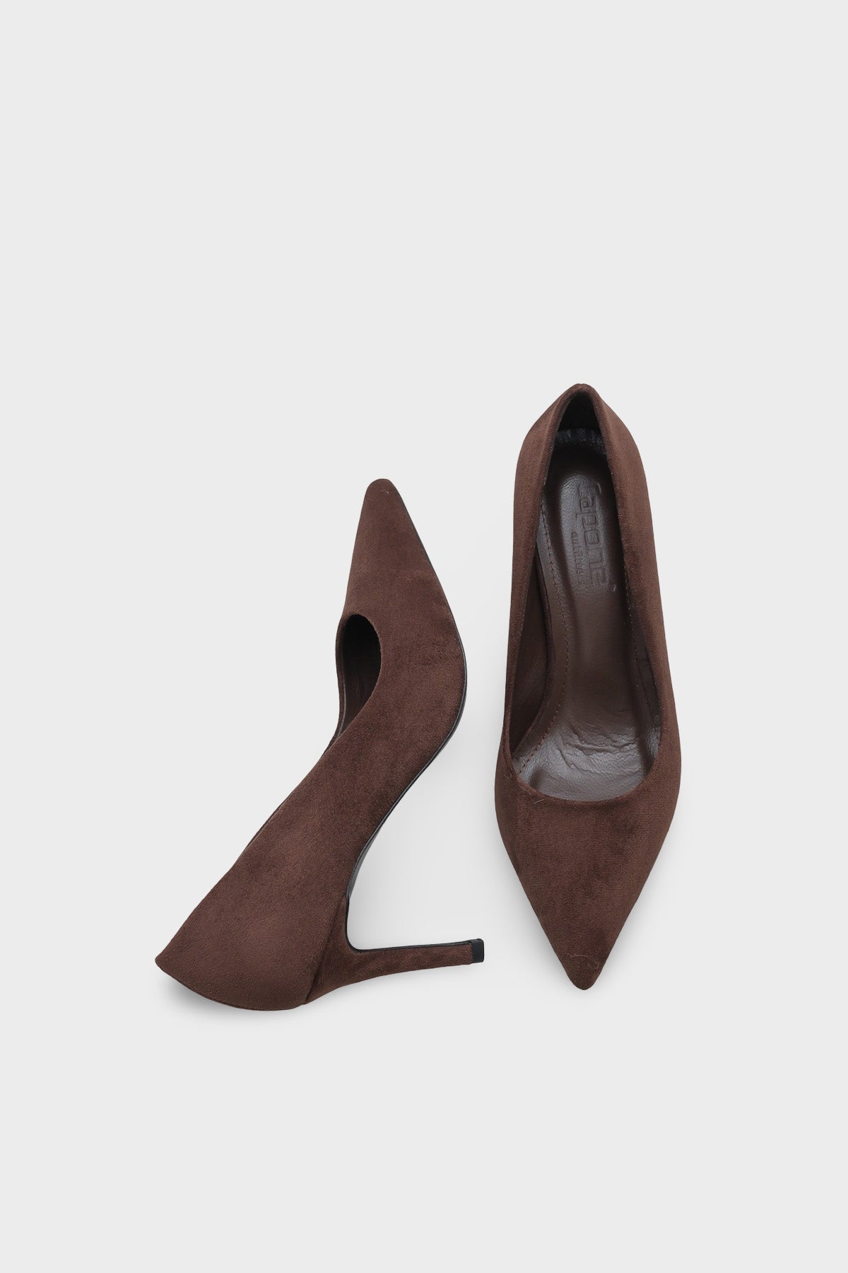 Rhonda Orta Topuklu Günlük Şık Astar Hakiki Deri Stiletto