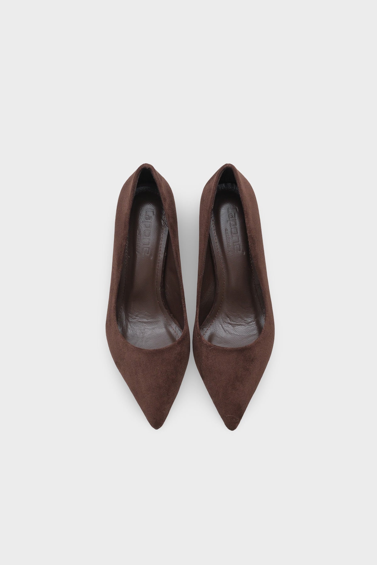 Rhonda Orta Topuklu Günlük Şık Astar Hakiki Deri Stiletto