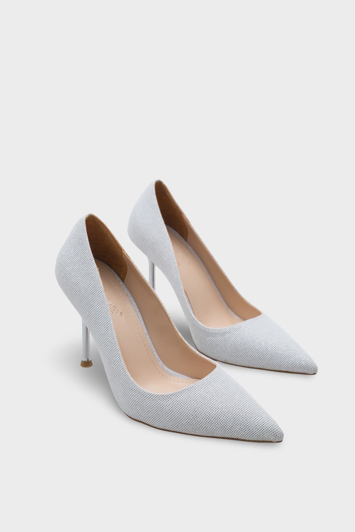 Lulu Metal Orta Topuklu Stiletto