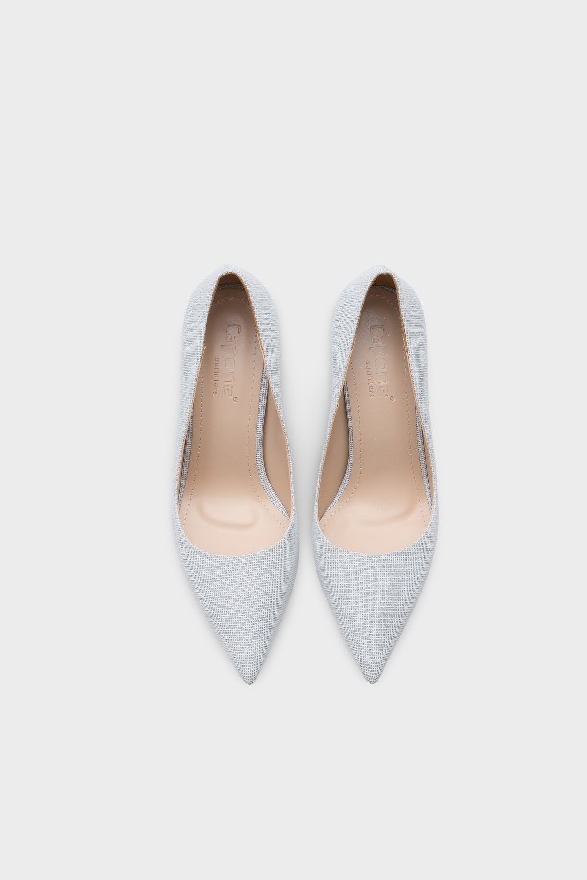 Lulu Metal Orta Topuklu Stiletto