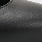 Steffi Hakiki Deri Sivri Burunlu Orta Topuklu Yandan Tokalı Arkası Açık Kadın Ayakkabı