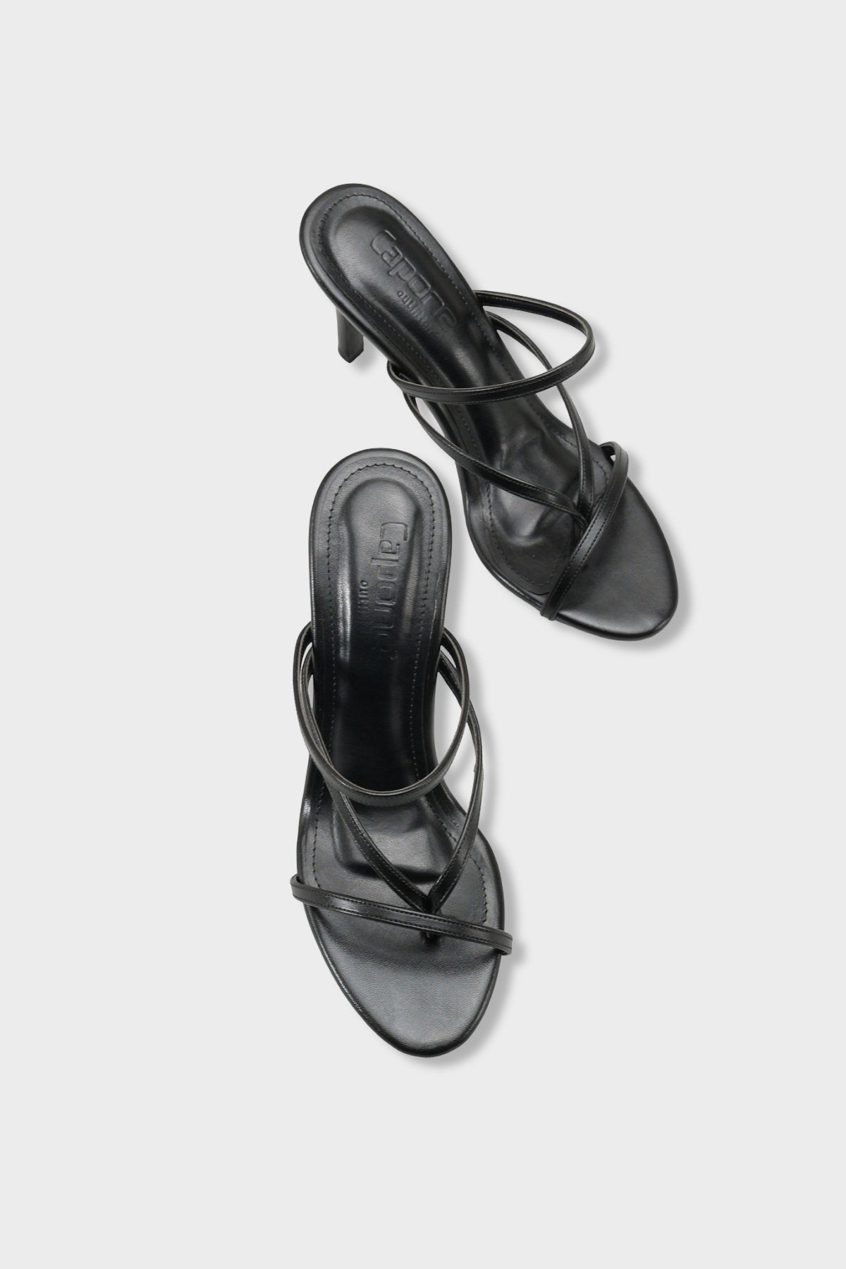 Vinnie Yuvarlak Burunlu Orta Topuklu Parmak Arası Şık Kadın Terlik