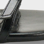 Gerda Yuvarlak Burunlu Çift Tokalı Orta Topuklu Şık Kadın Terlik