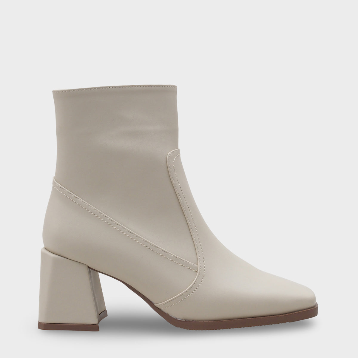 Anjela Küt Burunlu Yandan Fermuarlı Kadın Bot