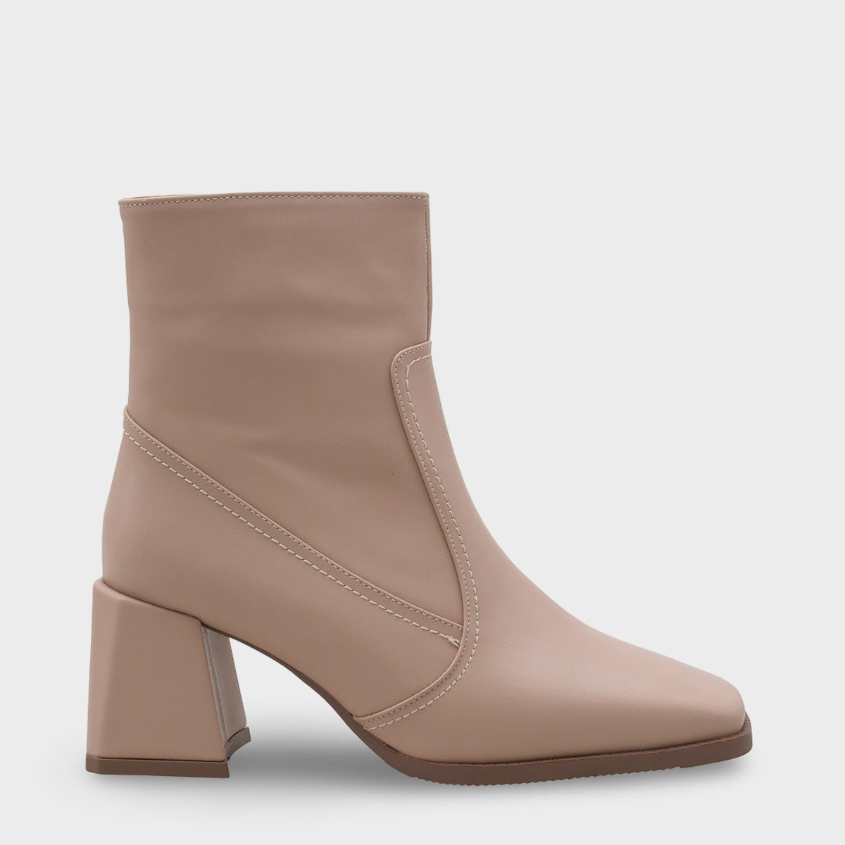 Anjela Küt Burunlu Yandan Fermuarlı Kadın Bot