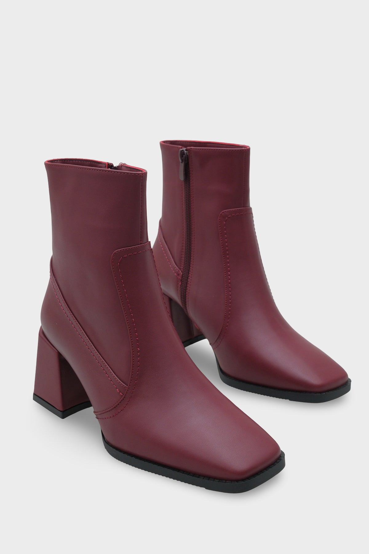 Anjela Küt Burunlu Yandan Fermuarlı Kadın Bot