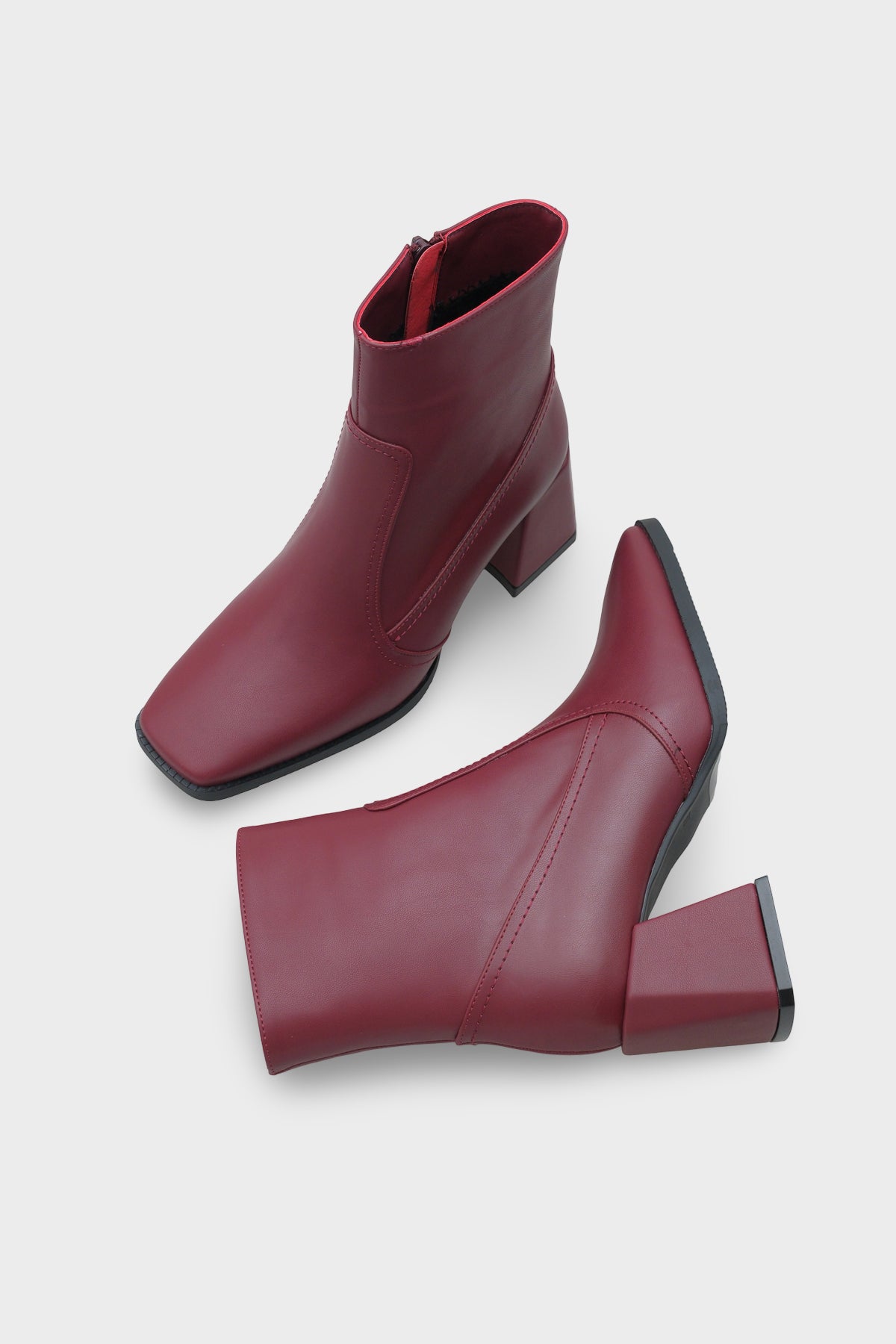 Anjela Küt Burunlu Yandan Fermuarlı Kadın Bot