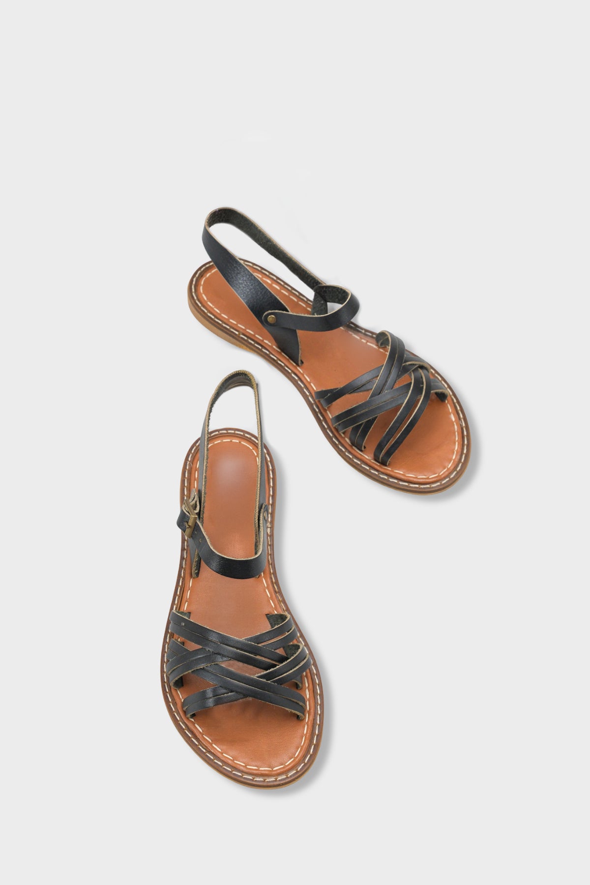 Darya 830 Hakiki Deri Kadın Bodrum Sandalet