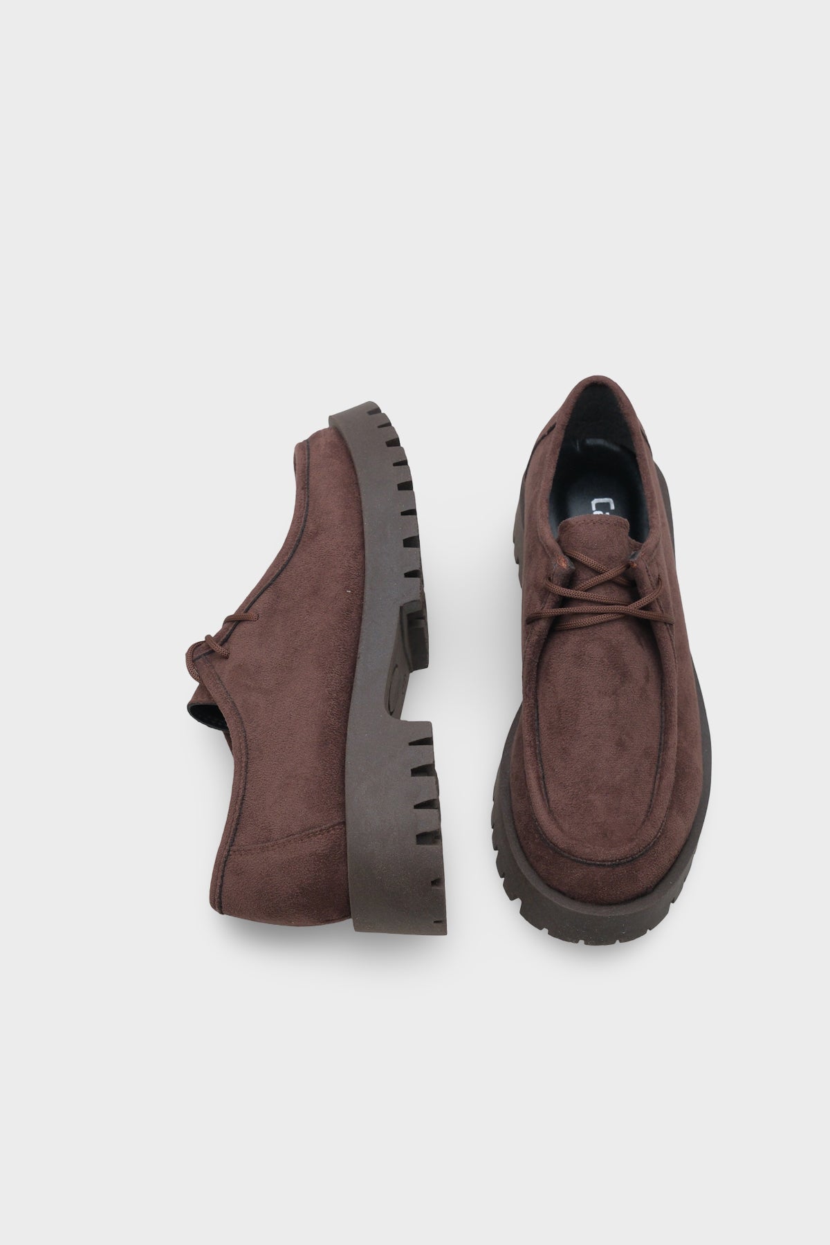 Trak Tabanlı Süet Kadın Loafer Ayakkabı