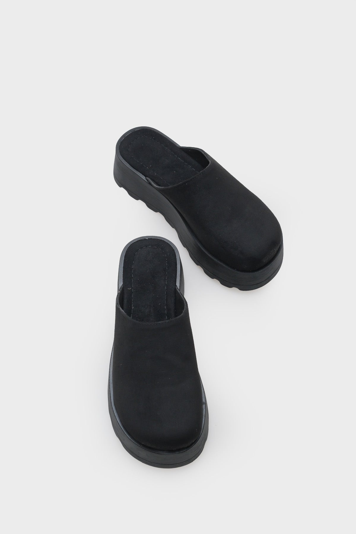 Marlyn Kürklü Süet Görünümlü Kadın Sabo