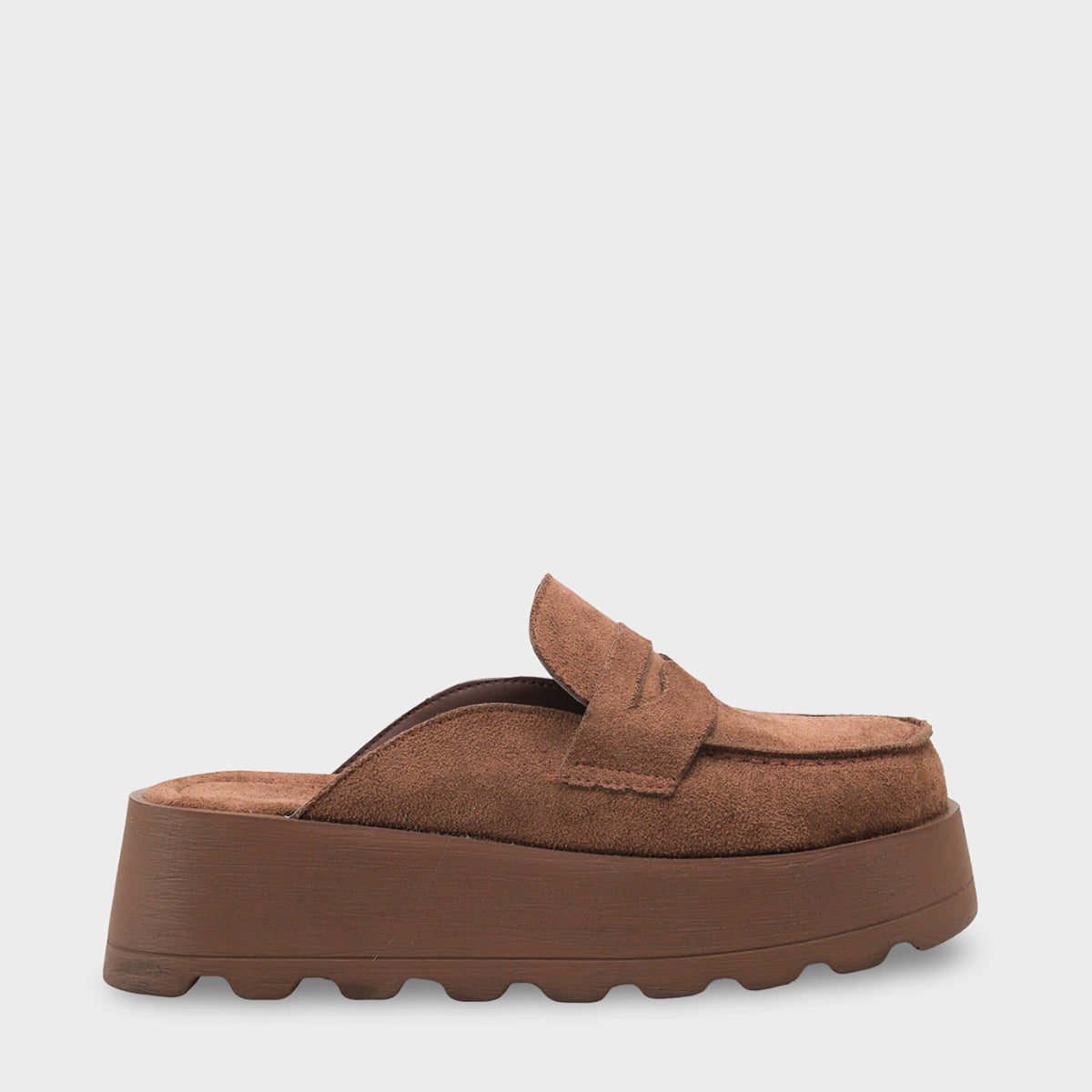 Karrie Süet Görünümlü Kadın Sabo