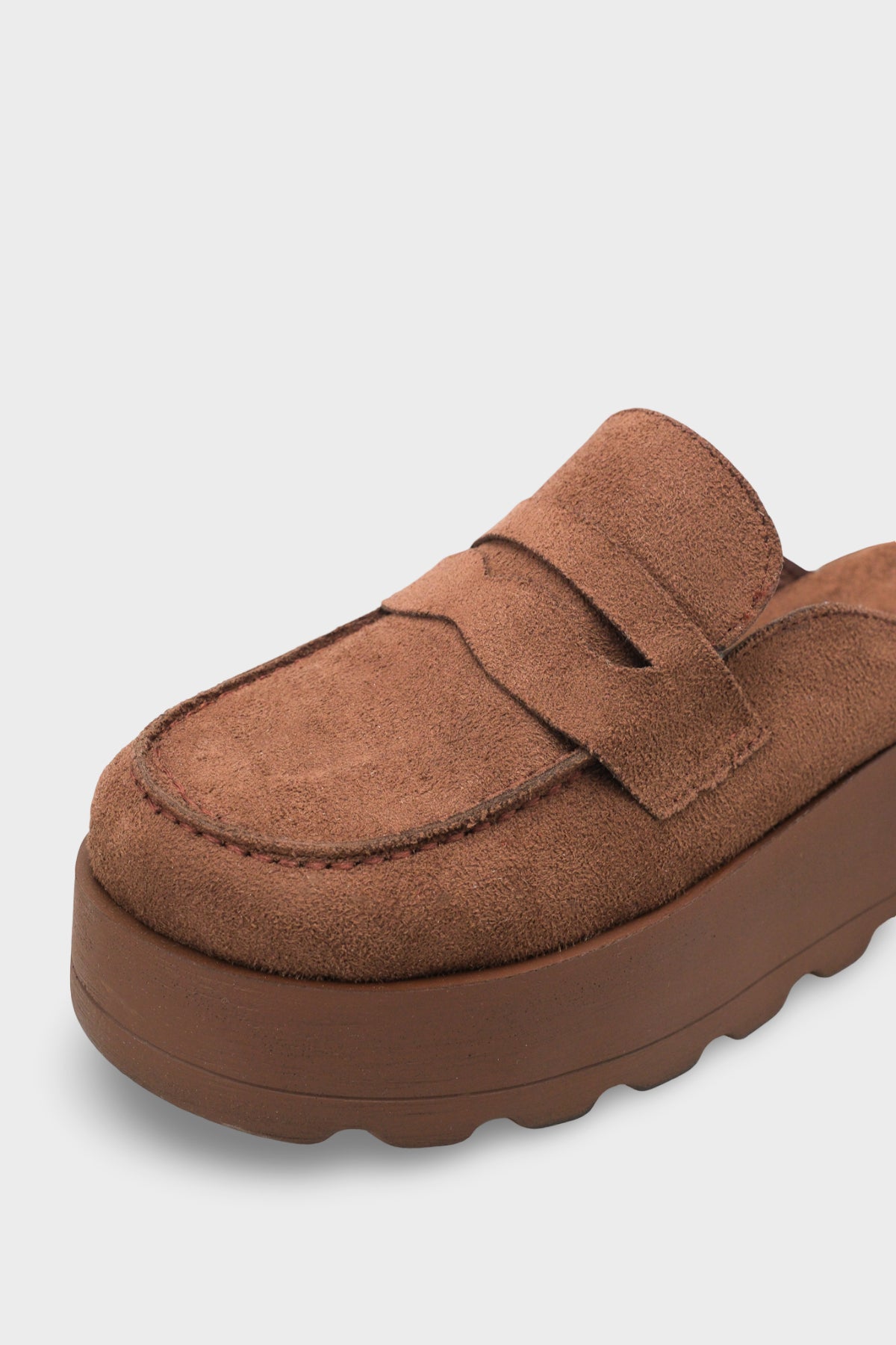 Karrie Süet Görünümlü Kadın Sabo