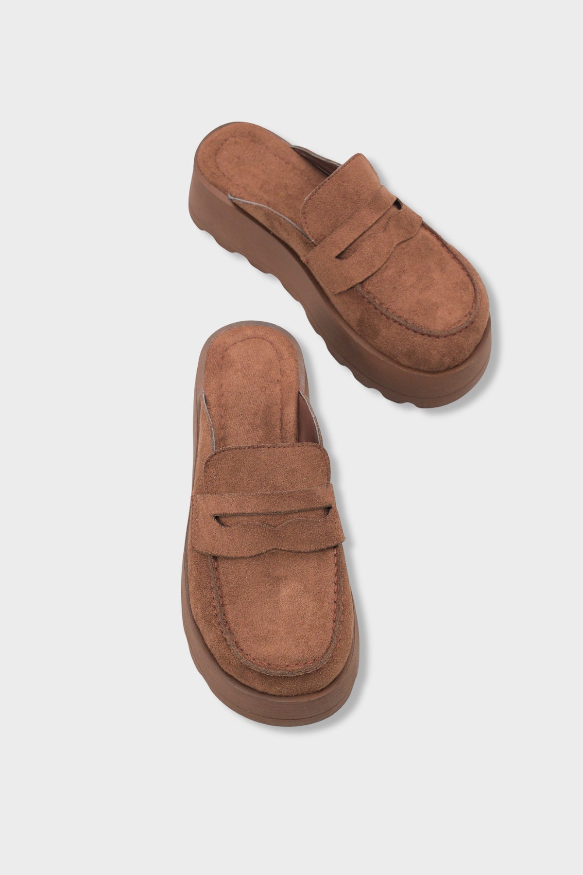 Karrie Süet Görünümlü Kadın Sabo