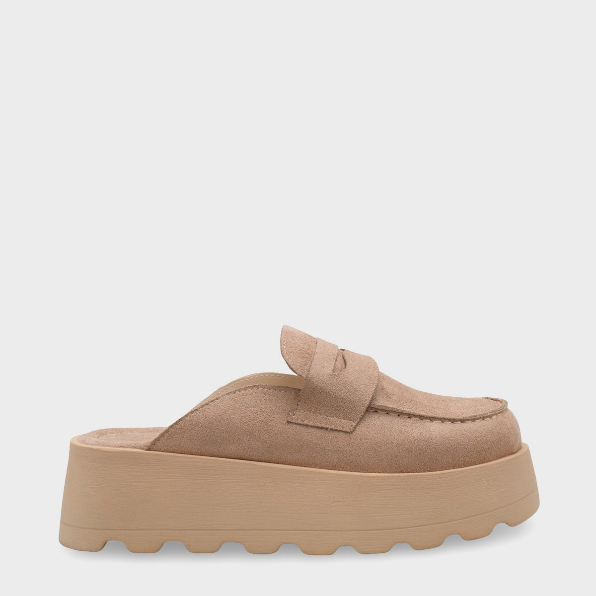 Karrie Süet Görünümlü Kadın Sabo