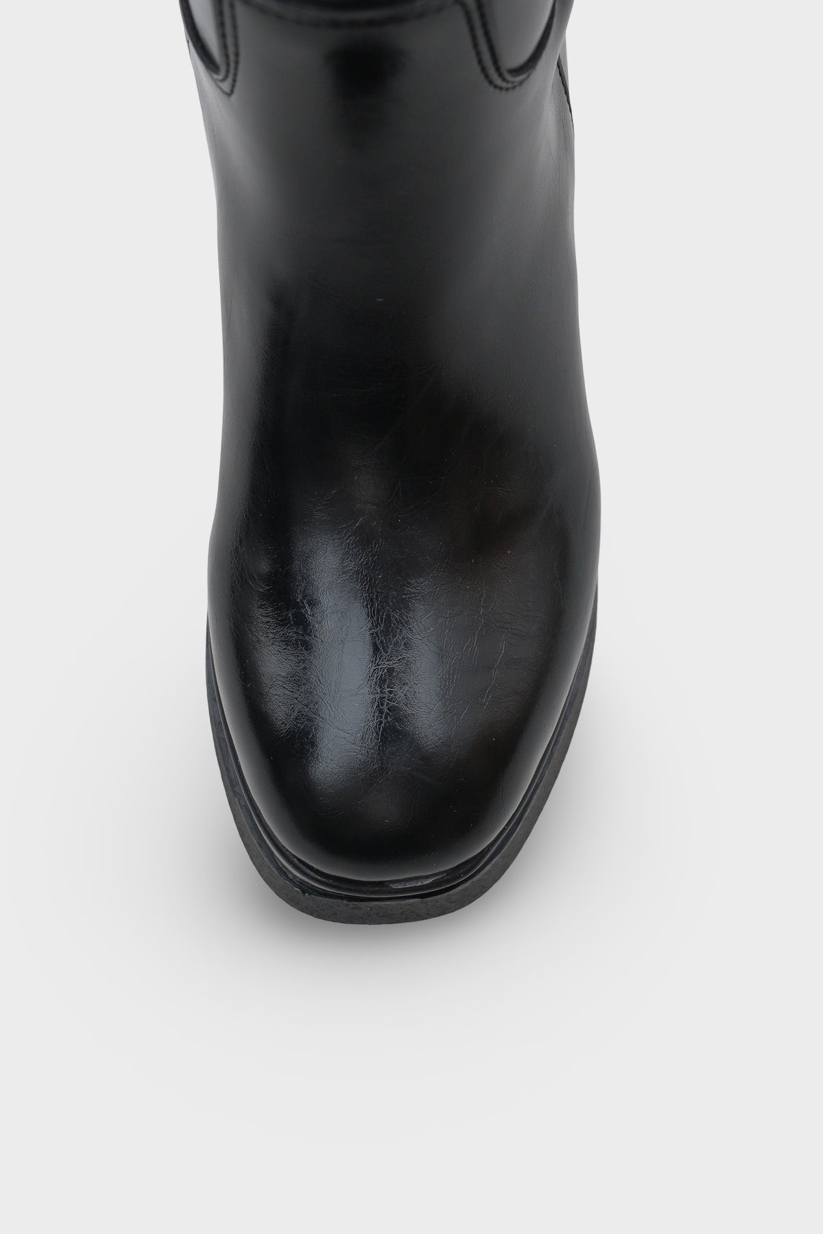 Beatrice Yuvarlak Burunlu Topuklu  Kadın  Çizme