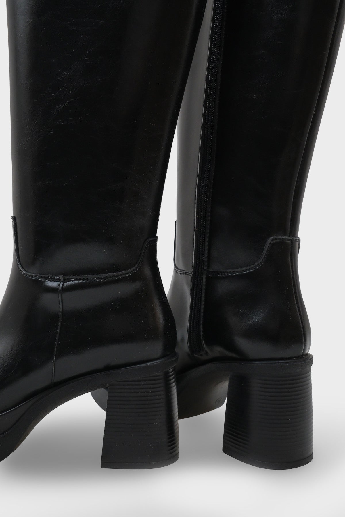 Beatrice Yuvarlak Burunlu Topuklu  Kadın  Çizme