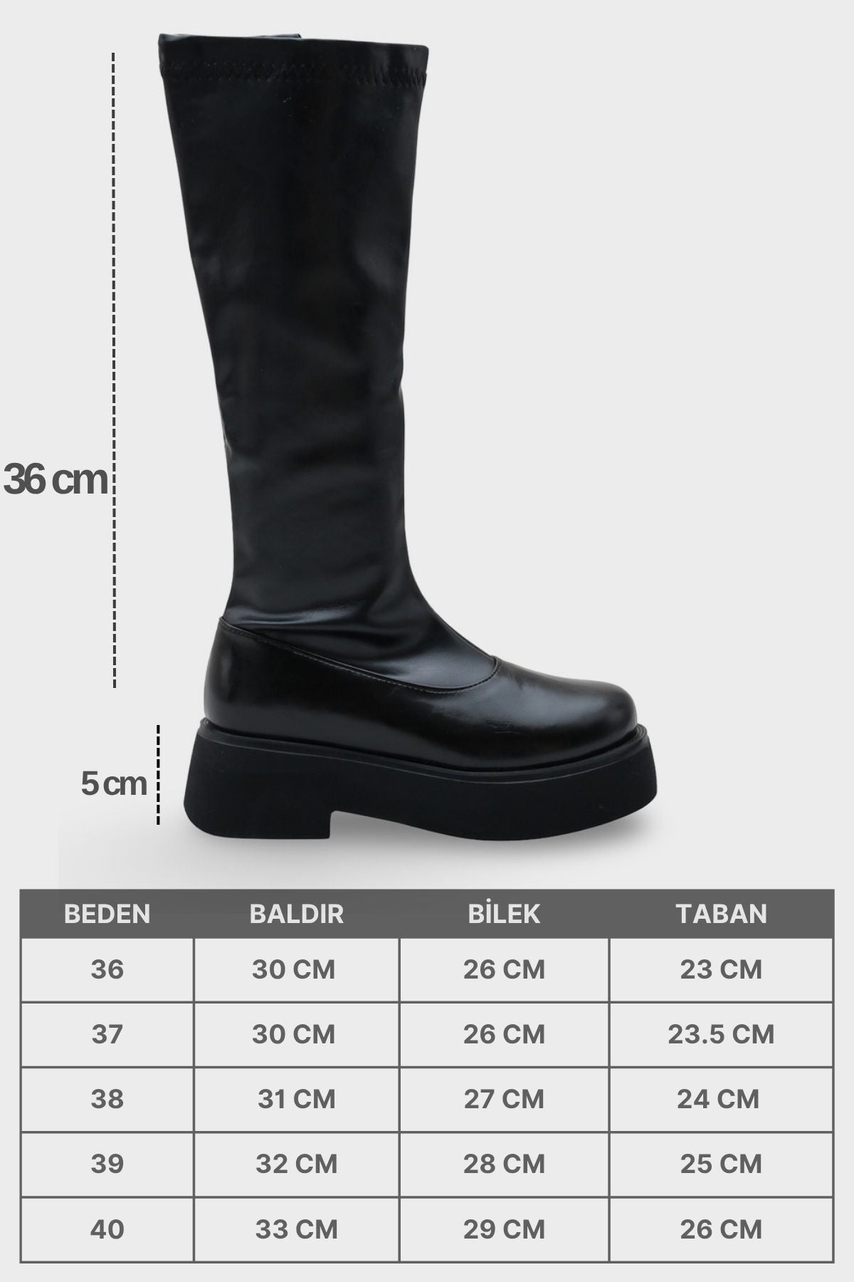 Betsy Uzun Çekmeli Kadın Binici Çizme