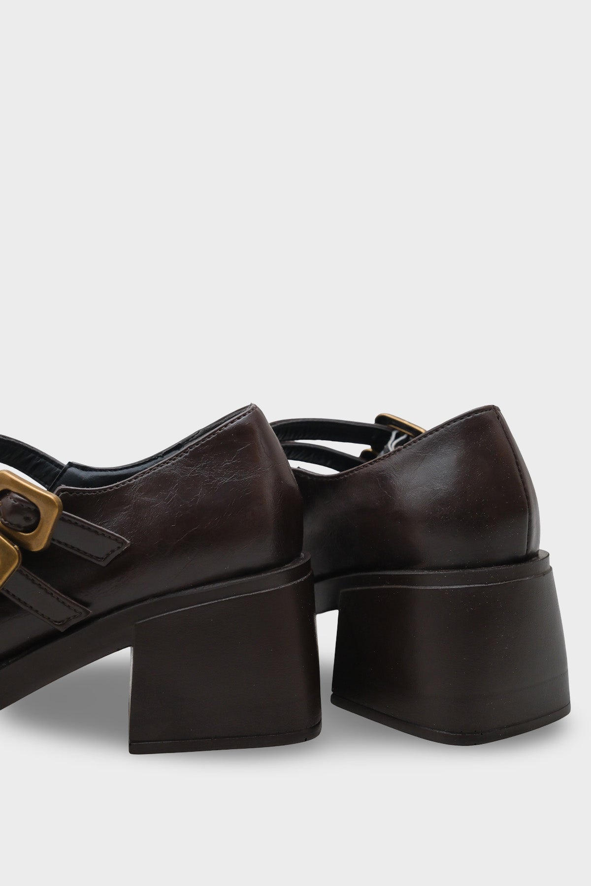 Çift Tokalı Mary Jane Kadın Ayakkabı