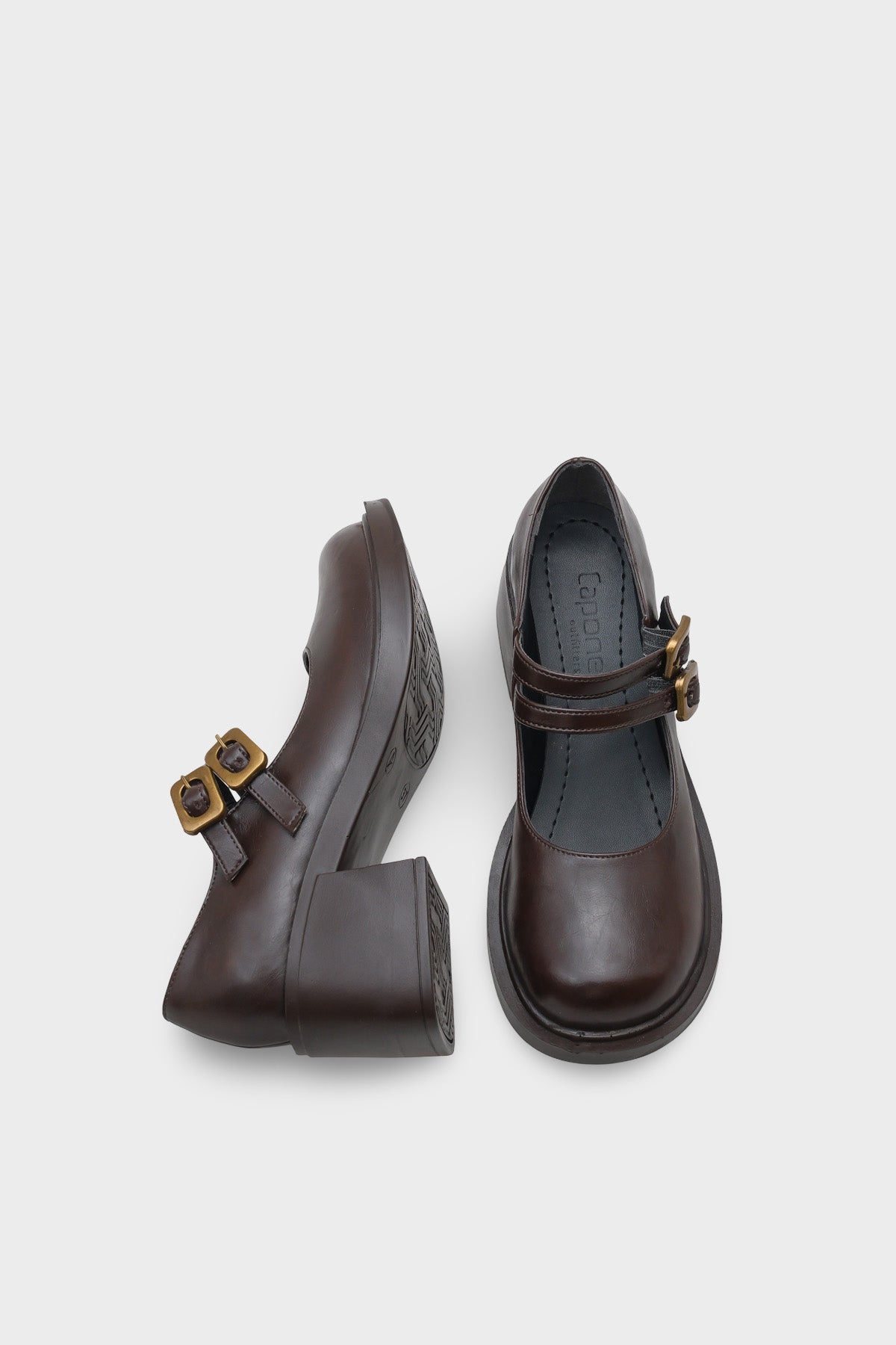 Çift Tokalı Mary Jane Kadın Ayakkabı