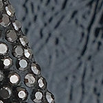 Mara Taşlı Bantlı Taşlı Detaylı Dolgu Topuk Metalik Kadın Terlik