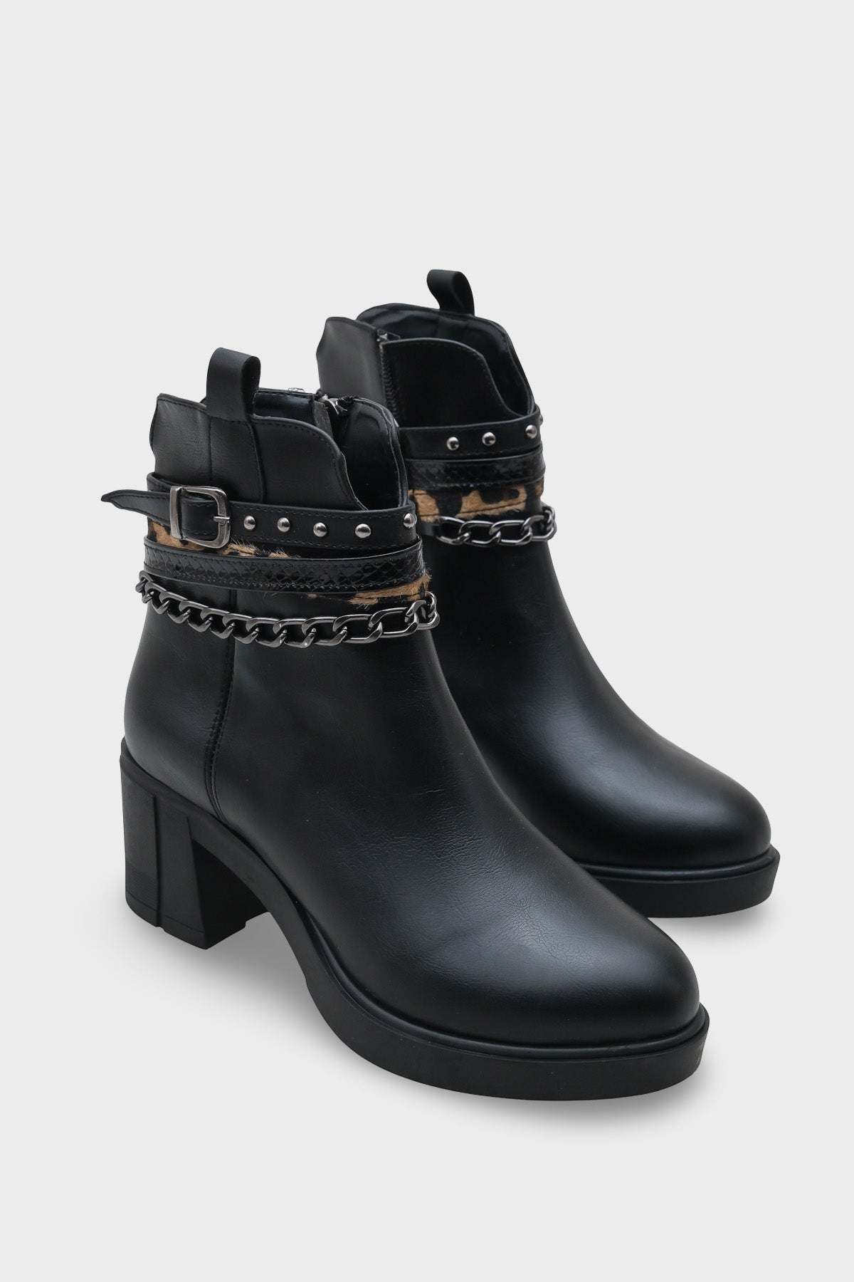 Meridith Metal Tokalı Kadın Bot